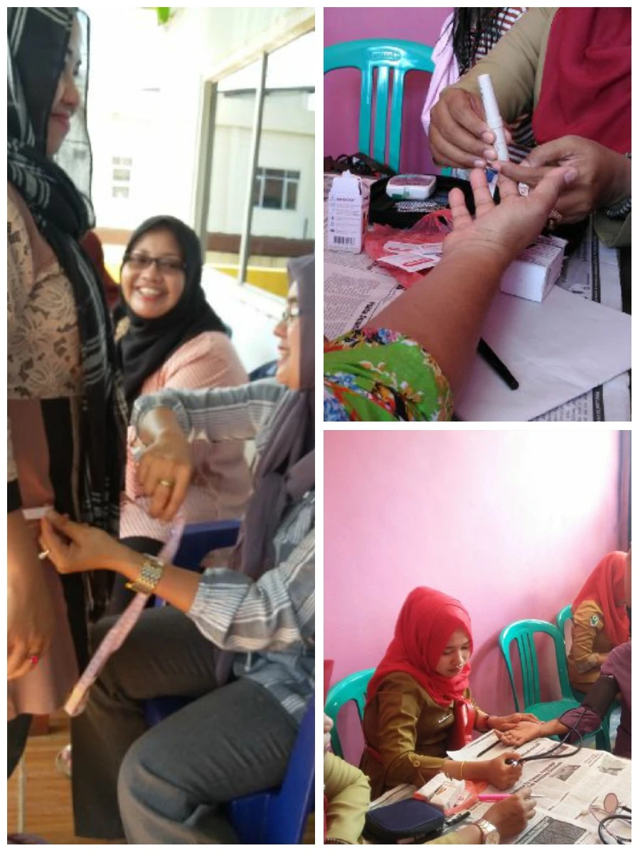 Kegiatan Pos Bindu Pptm Uptd Puskesmas Kemalaraja Kab Oku