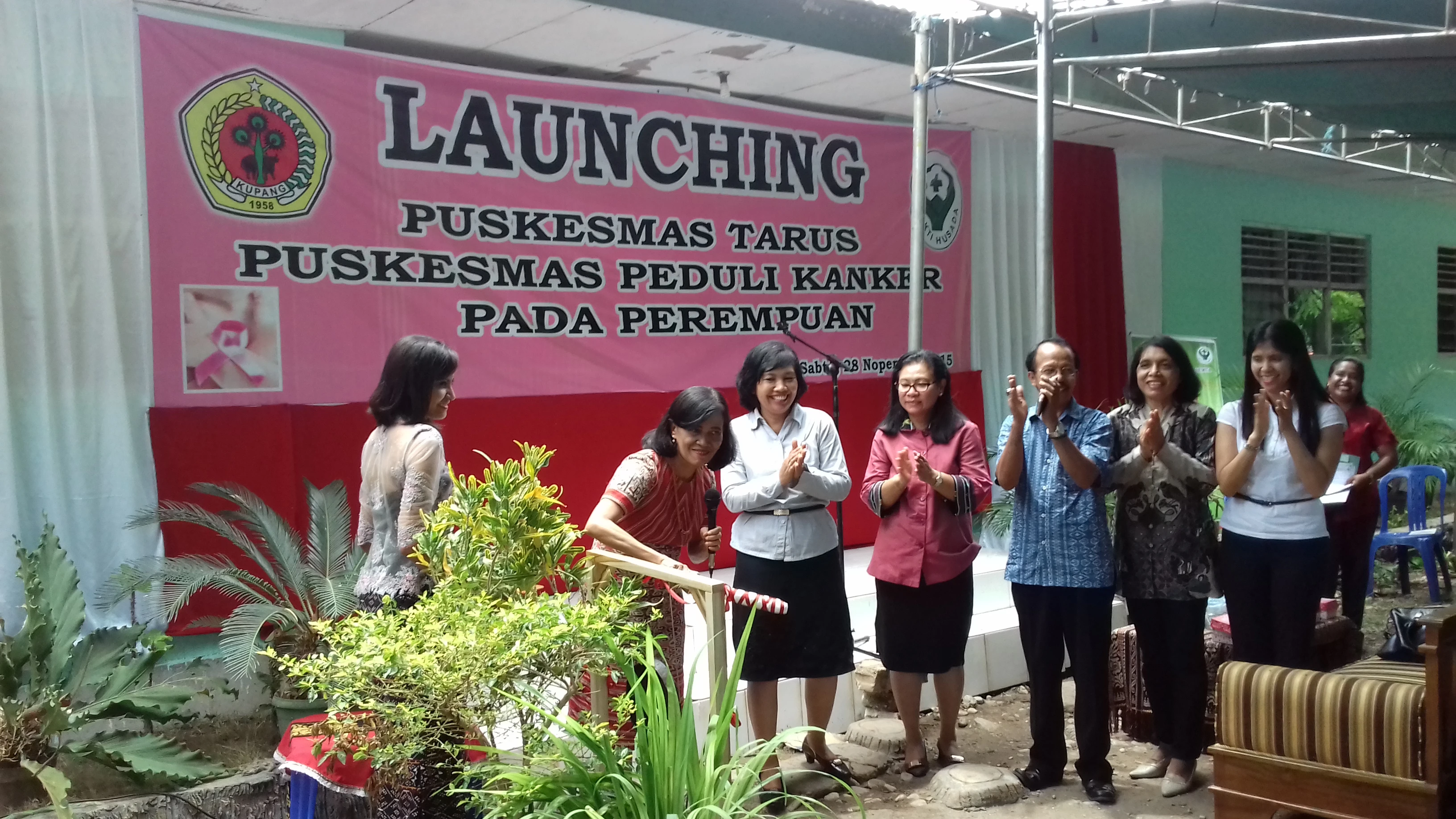 Launcing Puskesmas Tarus Sebagai Puskesmas Peduli Kanker Pada Perempuan