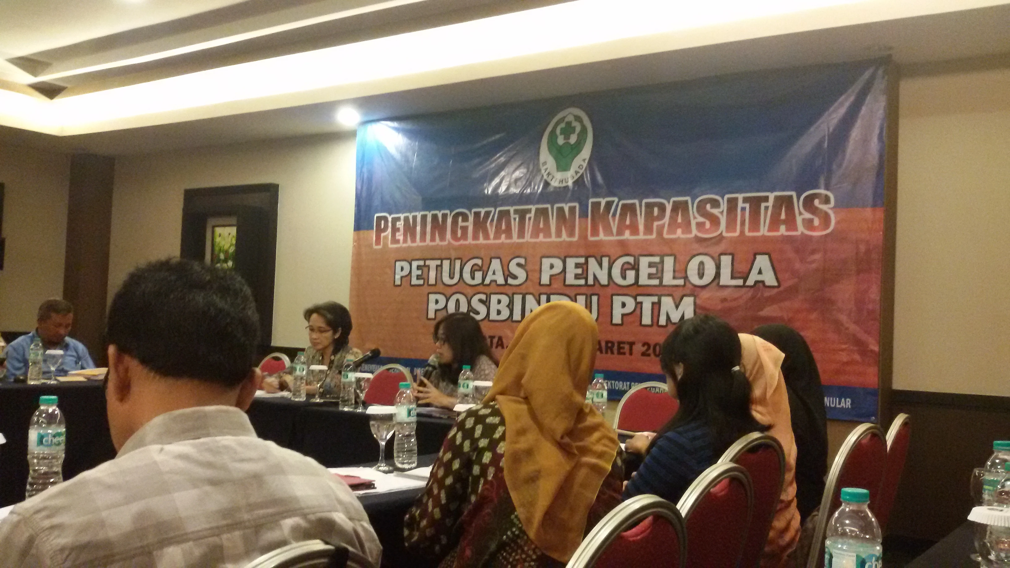 Peningkatan Kapasitas Pengelola Posbindu Jakarta Tgl 28-31 Maret 2016