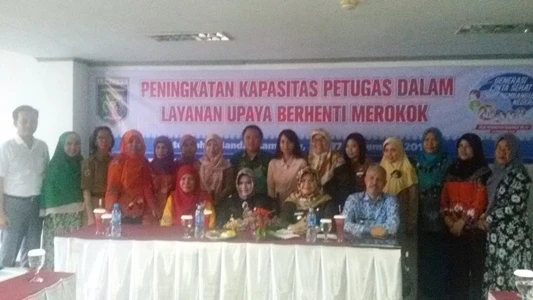 Peningkatan Kapasitas Petugas dalam Layanan Upaya Berhenti Merokok (UBM)