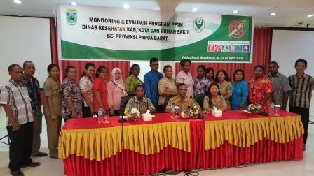 Pertemuan Monitoring dan Evaluasi Program PTM Papua Barat Tahun 2016