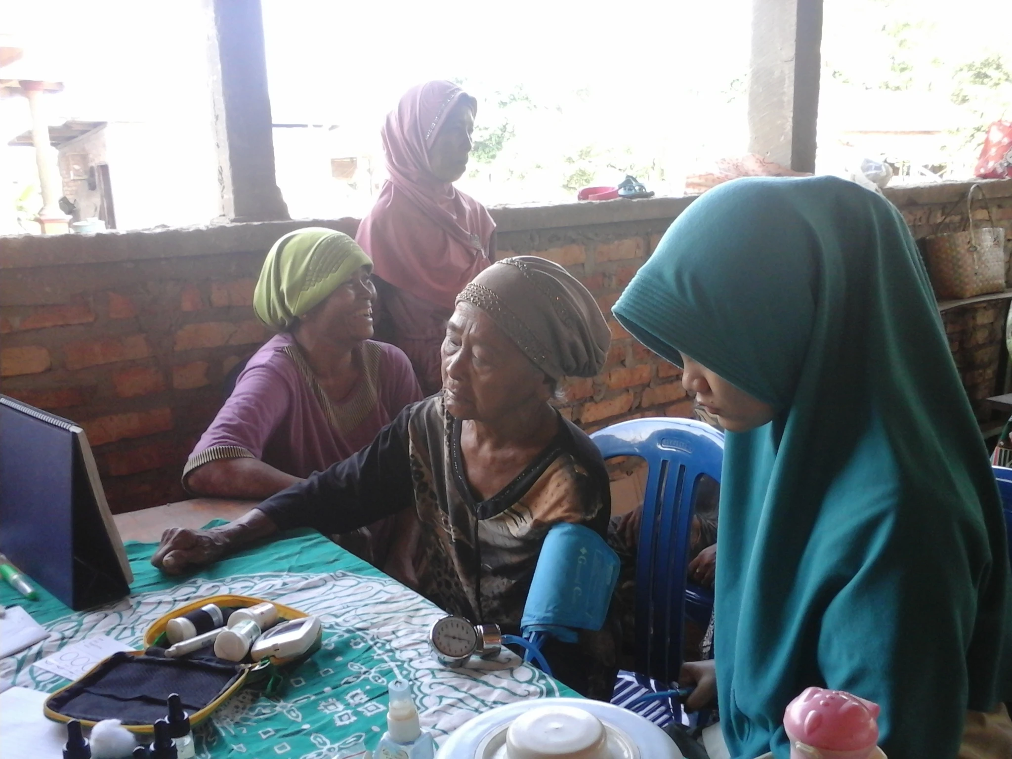 Posbindu PTM Di Desa Daya Utama Kec. Muara Padang Kab. Banyuasin