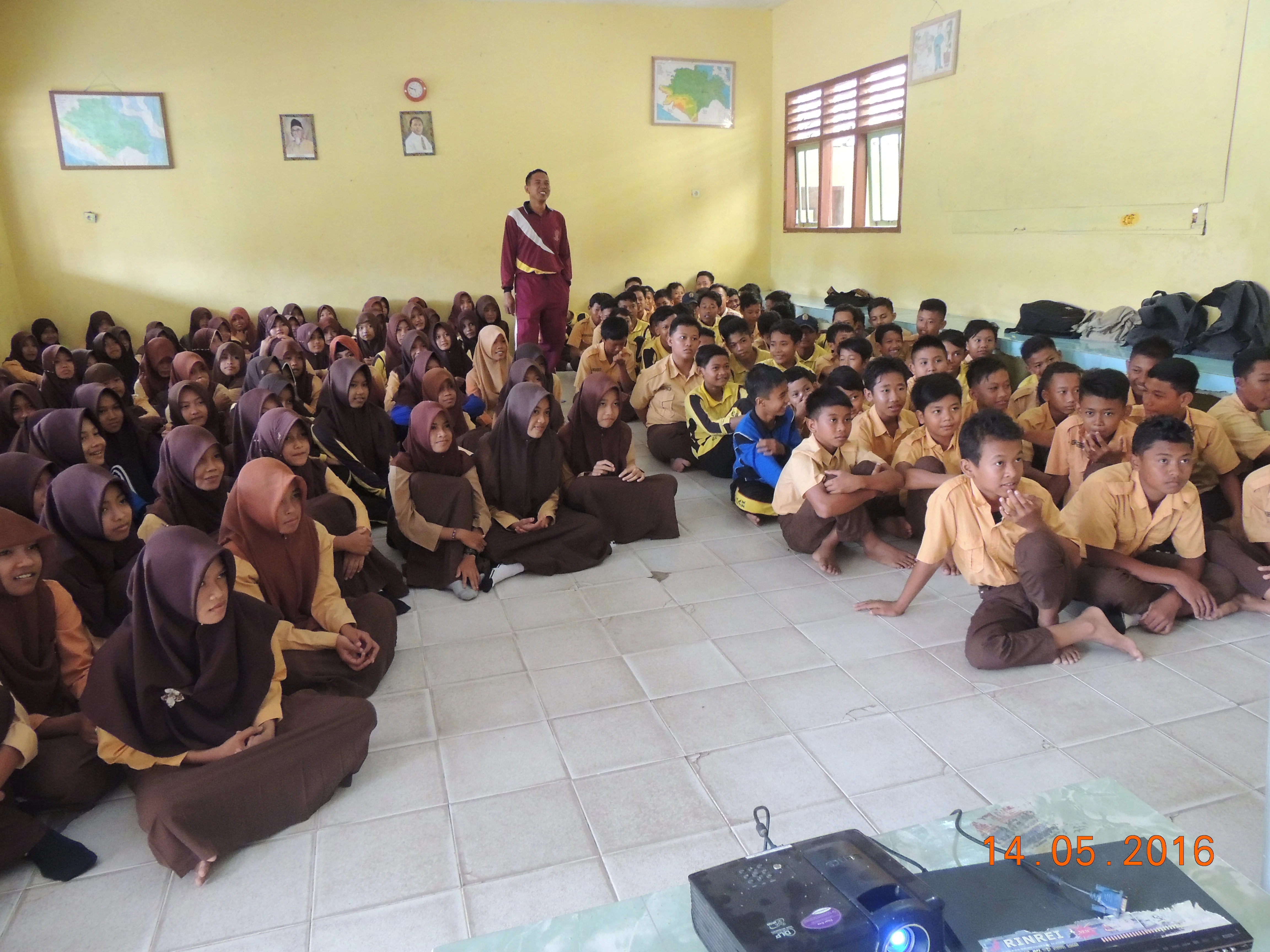 Posbindu PTM Puskesmas Rawa Bening OKU Timur,Tentang Sosialisasi UBM ( Upaya Barhenti Merokok ) SMP Muhamaddiyah 2 Karang Tengah