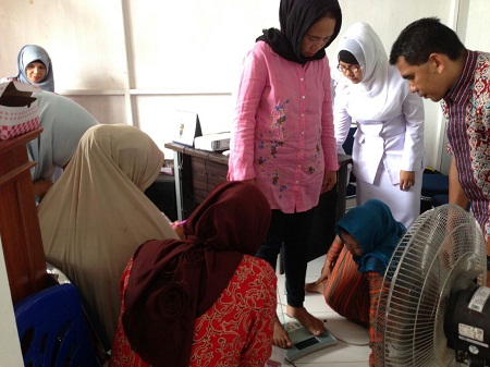 Puskesmas Pasar Usang Kab. Padang Pariaman Tanggal 11 Agustus 2016 Melakukan Pelatihan Kader Posbindu PPTM'