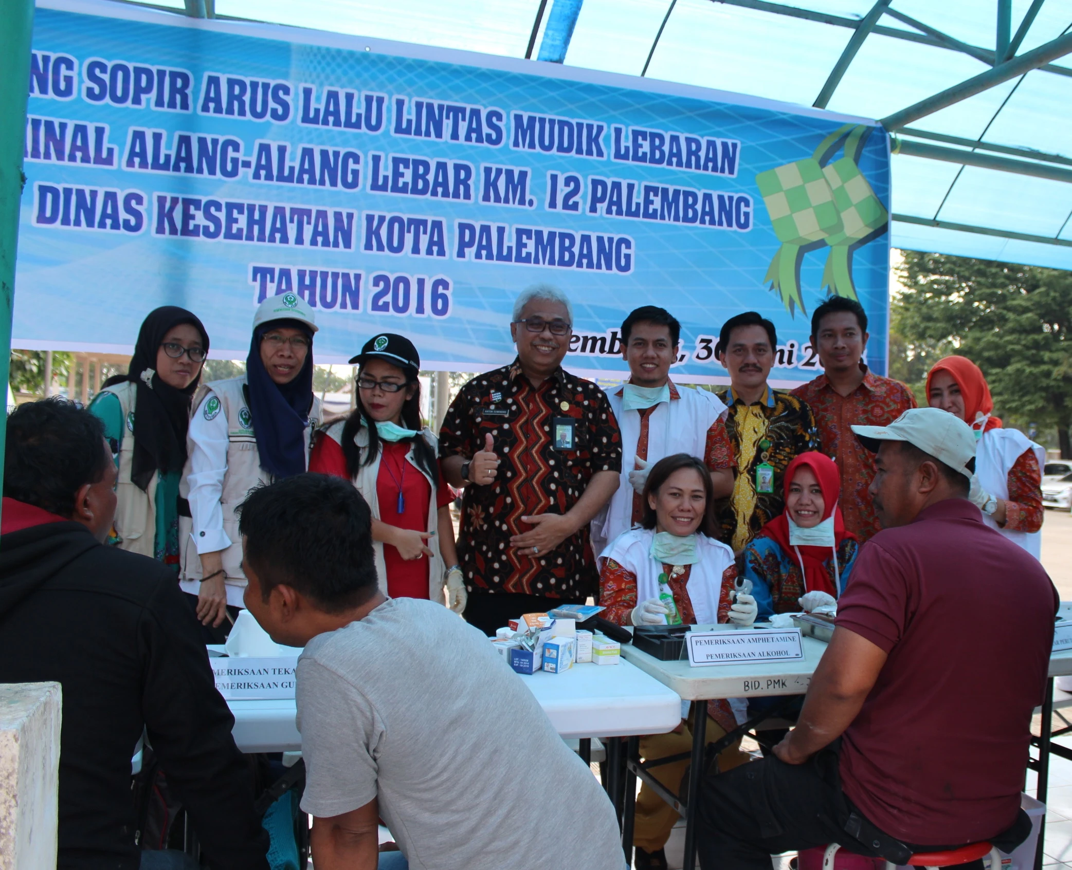 Skrining Arus Lalu Lintas Mudik Lebaran Tahun 2016 Kota Palembang