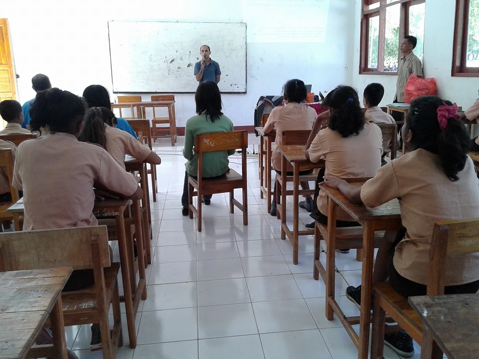 Sosialisasi Kawasan Tanpa Rokok dan Bahaya Rokok Bagi Siswa SMA Katolik Alfares Paga, Kab Sikka, NTT