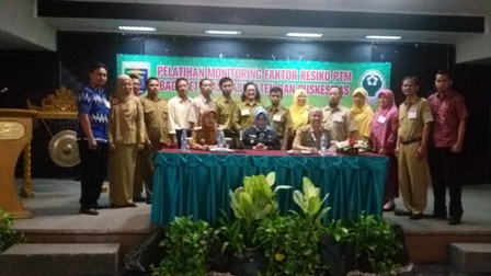 Pelatihan Monitoring Faktor Risiko PTM Provinsi Lampung, Angkatan Ke-4'