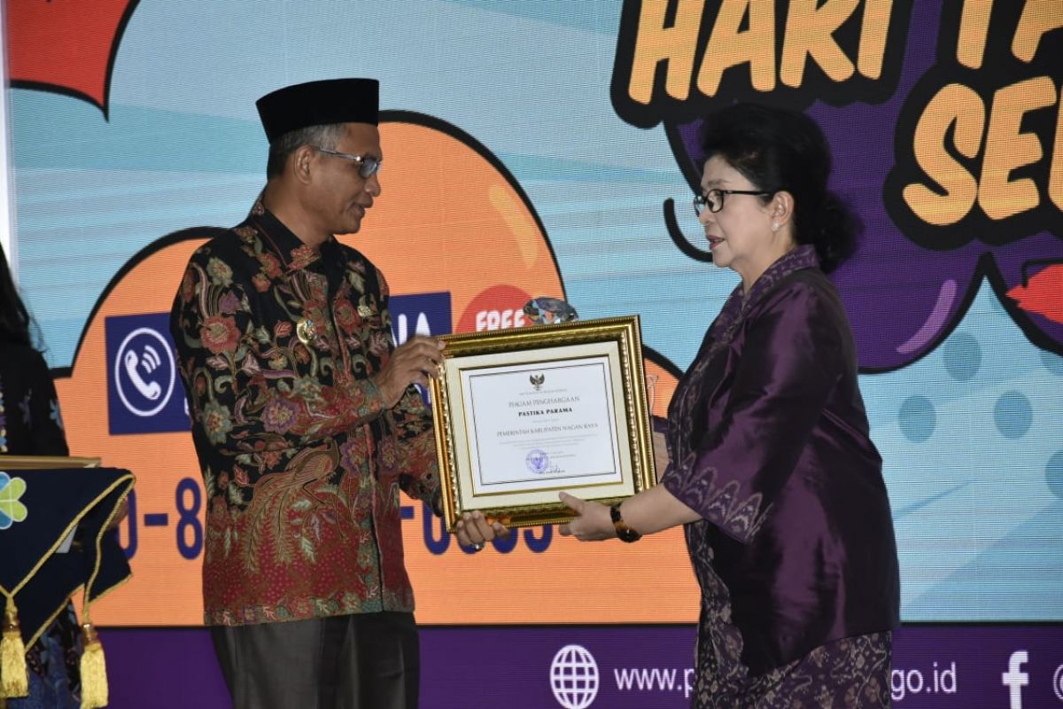 Nagan Raya Raih Penghargaan Pastika Parama 2019  Dari Kementerian Kesehatan'