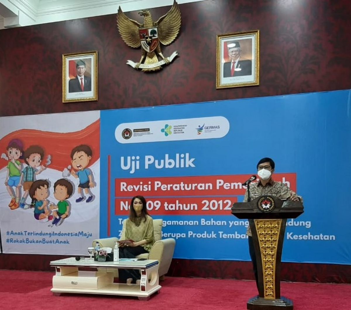 Uji Publik Perubahan Peraturan Pemerintah No.109 Tahun 2012 Tentang Pengamanan Bahan Yang Mengandung Zat Adiktif Berupa Produk Tembakau Bagi Kesehatan'