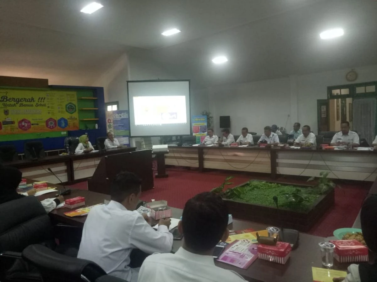 Provinsi Kalsel  Adakan Sosialisasi Faktor Risiko  PTM  dan Pembekalan Kader untuk 15 Kecamatan Percontohan 