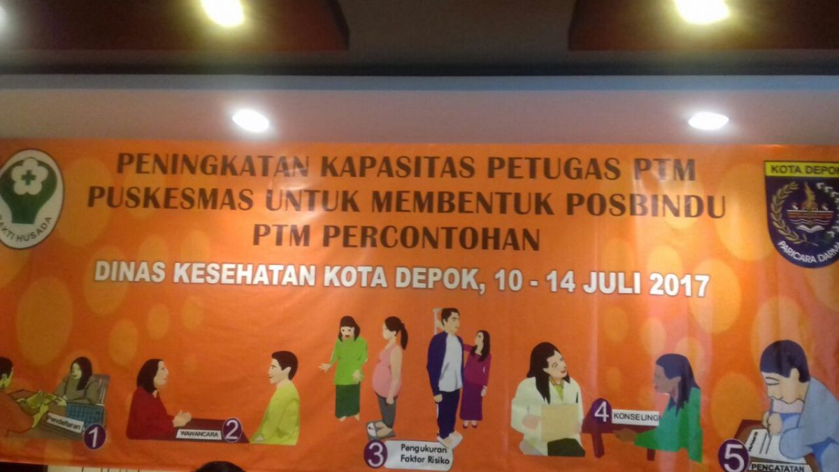 Peningkatan Kapasitas Petugas PTM.'