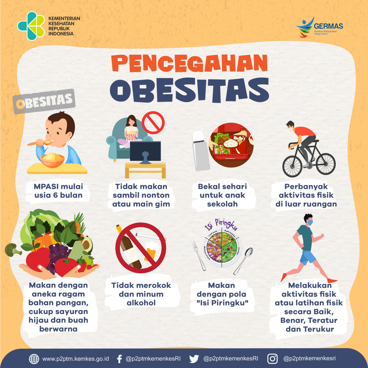 Bagaimana Cara Mencegah Obesitas Direktorat P2ptm