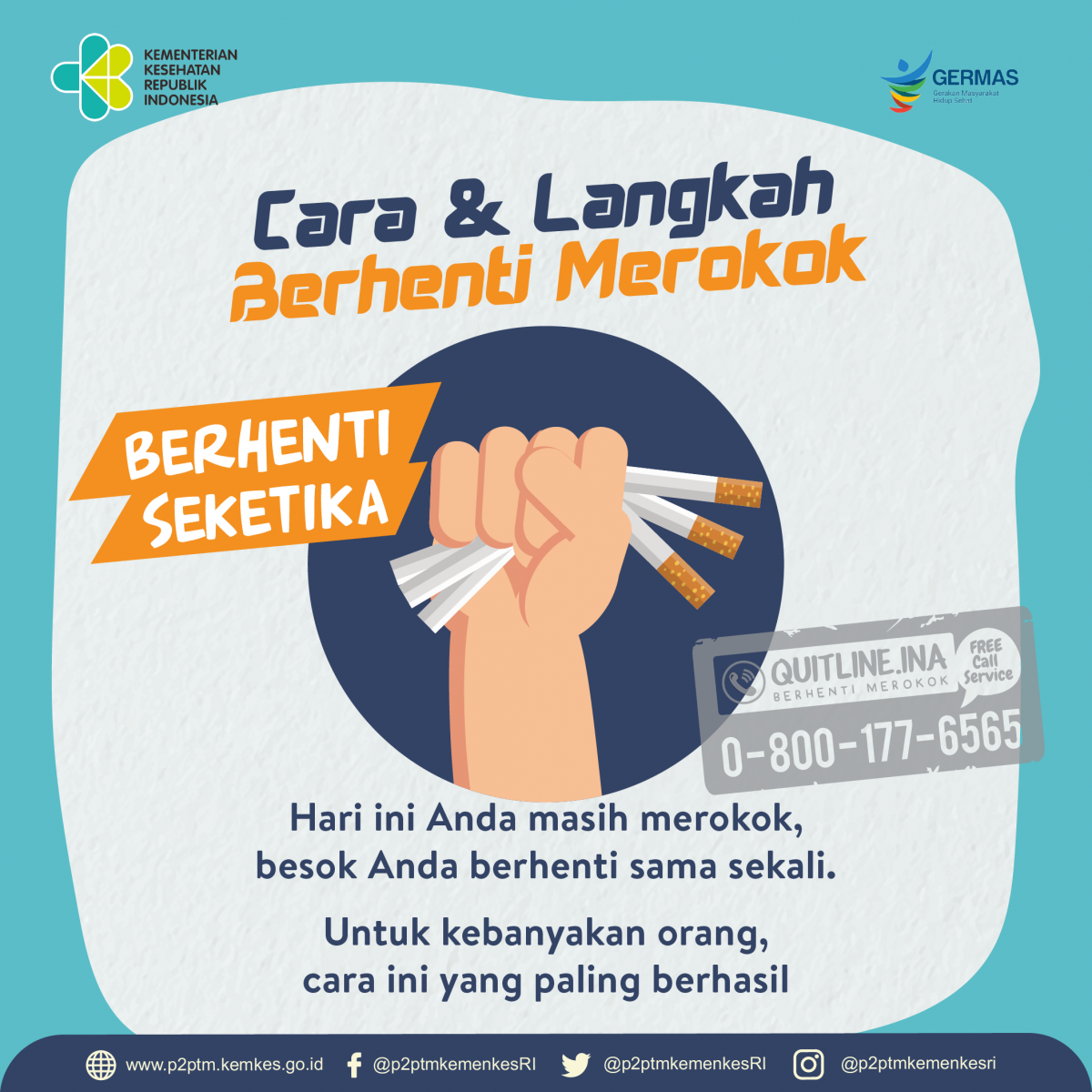 Bagaimana cara dan langkah berhenti merokok? Pertama adalah “Berhenti Seketika”