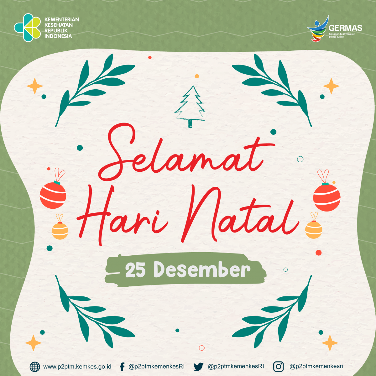 Selamat Hari Natal 25 Desember 2020