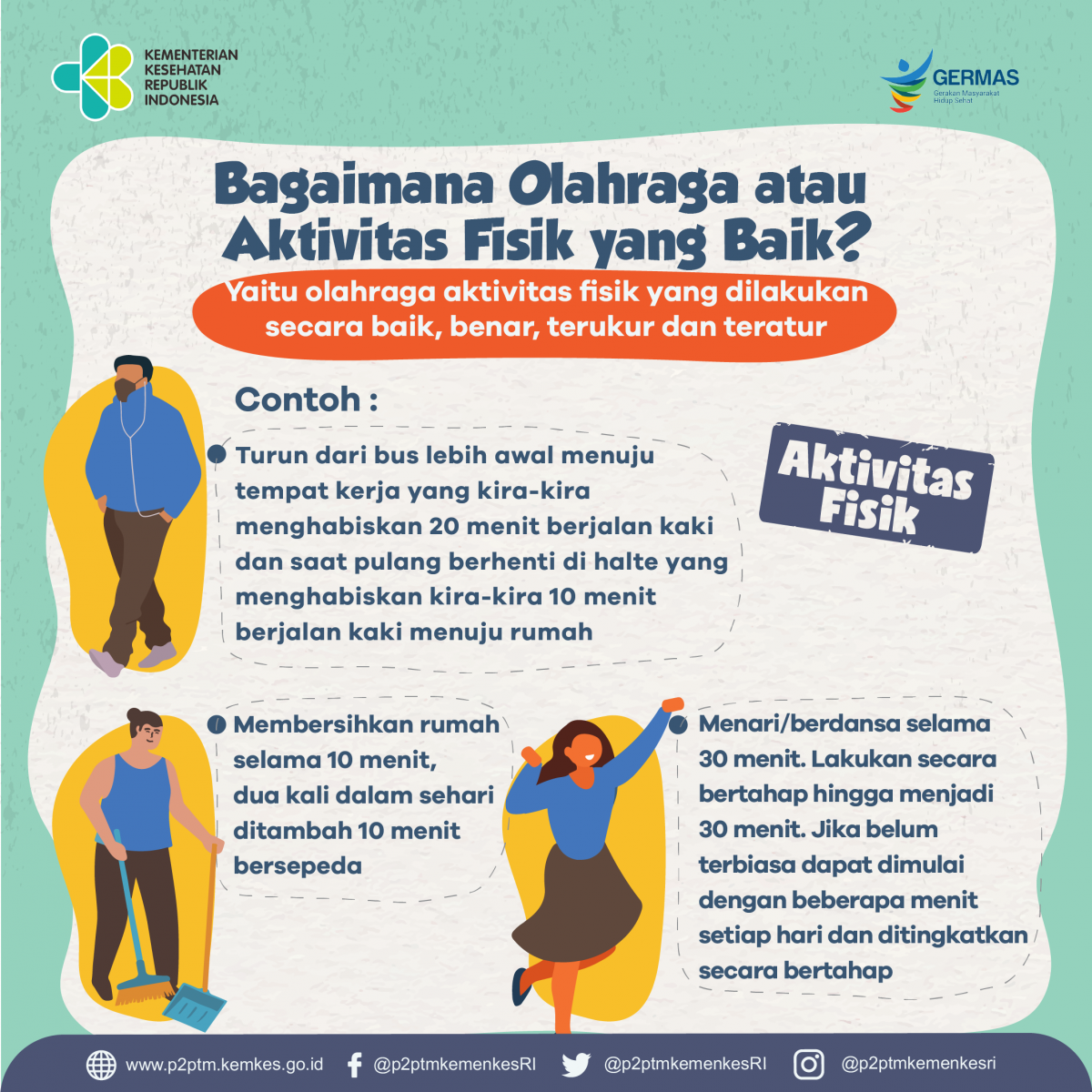 Bagaimana olahraga atau aktivitas fisik yang baik? Yuk, Simak!