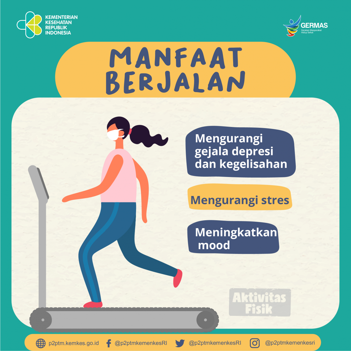 Berjalan kaki merupakan cara sederhana untuk mengurangi Stres ...