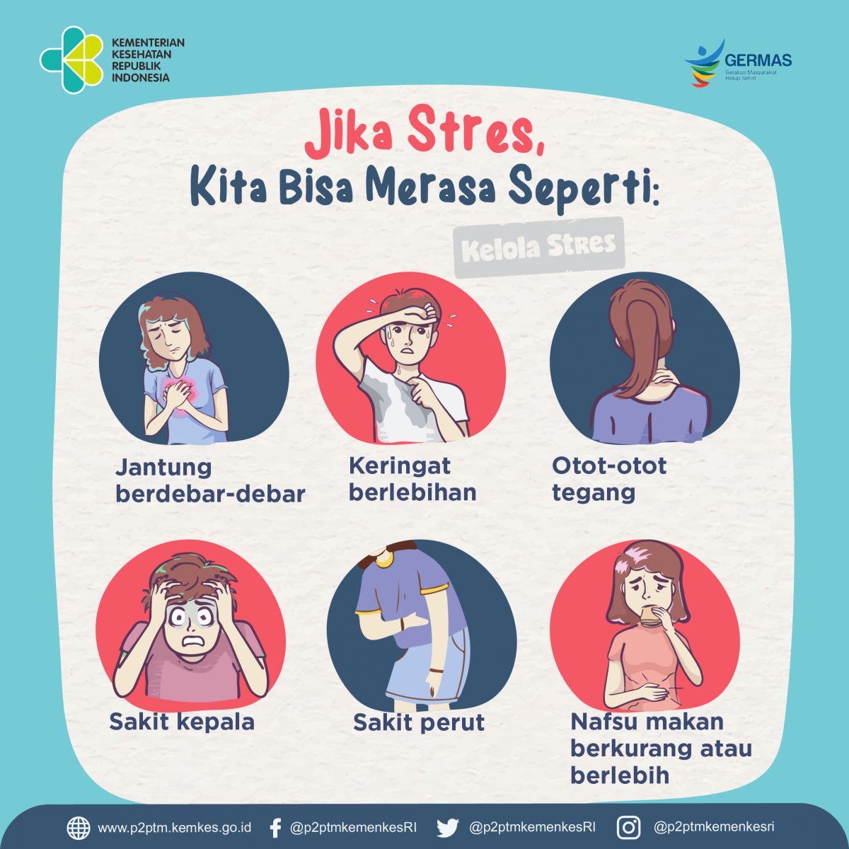 Apa saja yang kita rasakan saat mengalami Stres?