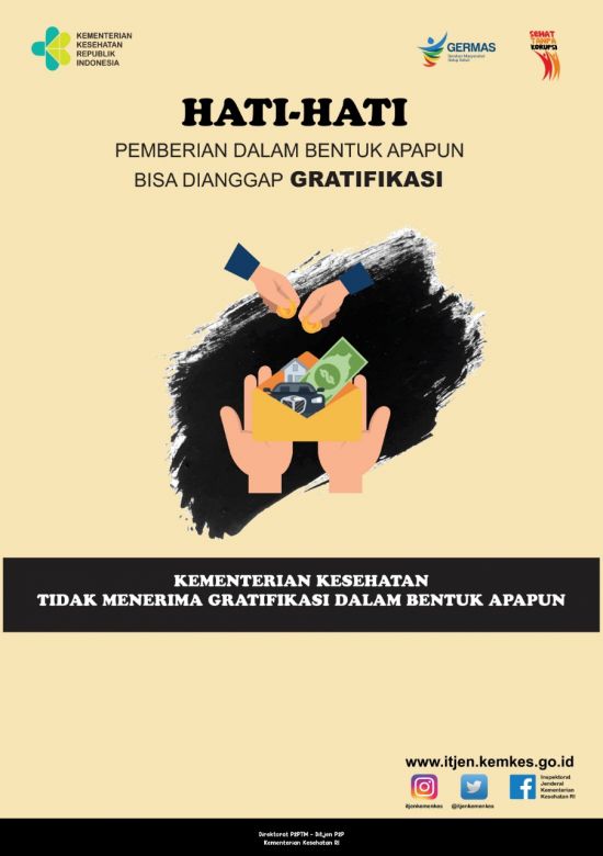 Hati-hati pemberian dalam bentuk apapun bisa dianggap gratifikasi