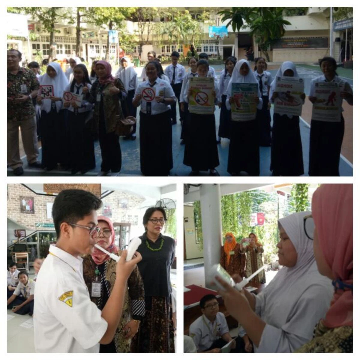 Skrining Kadar CO Pada Anak Sekolah Menengah Pertama di Kota Surabaya Jawa Timur