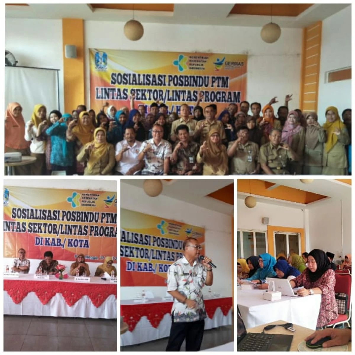 Sosialisasi Posbindu Penyakit Tidak Menular  Lintas Sektor/Lintas Program Di Kabupaten/Kota 