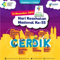 Hari Kesehatan Nasional 2019, Sehat Milik Kita