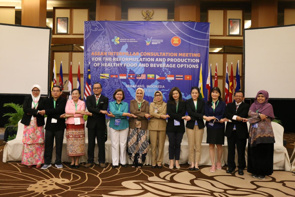 Konsultasi Antar Negara ASEAN untuk Reformulasi dan Produksi Makanan dan Minuman Sehat'