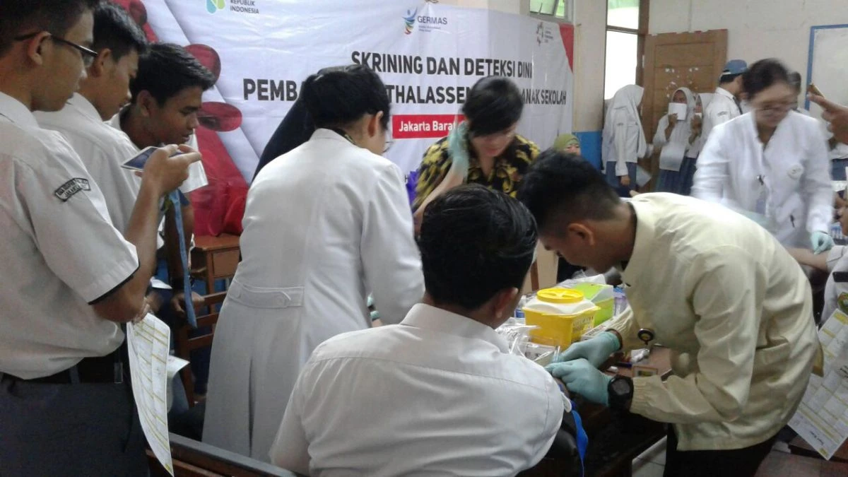 Cegah Penderita Baru, Kemenkes Rumuskan Aturan Skrining Talasemia