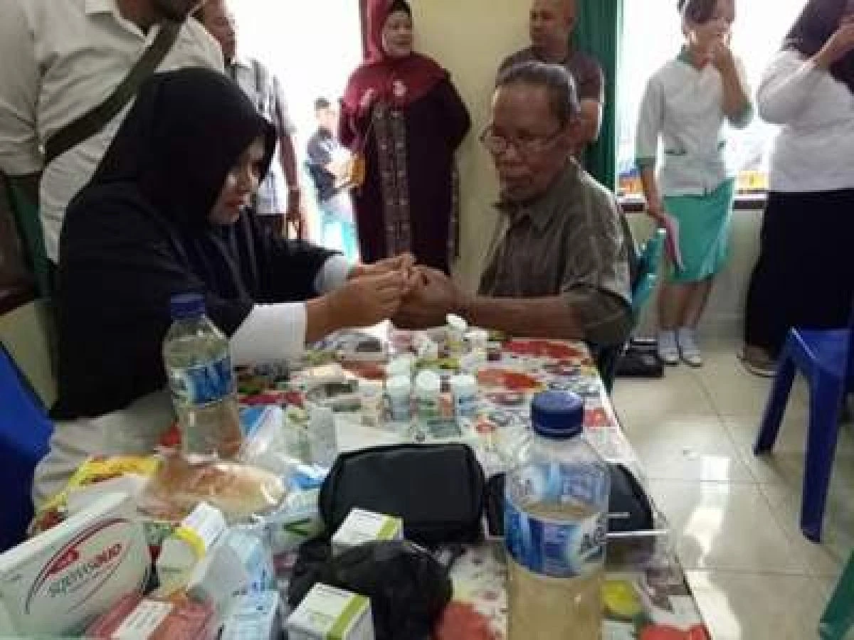 Pelaksanaan Posbindu haji di Kota Kotamobagu sulawesi Utara