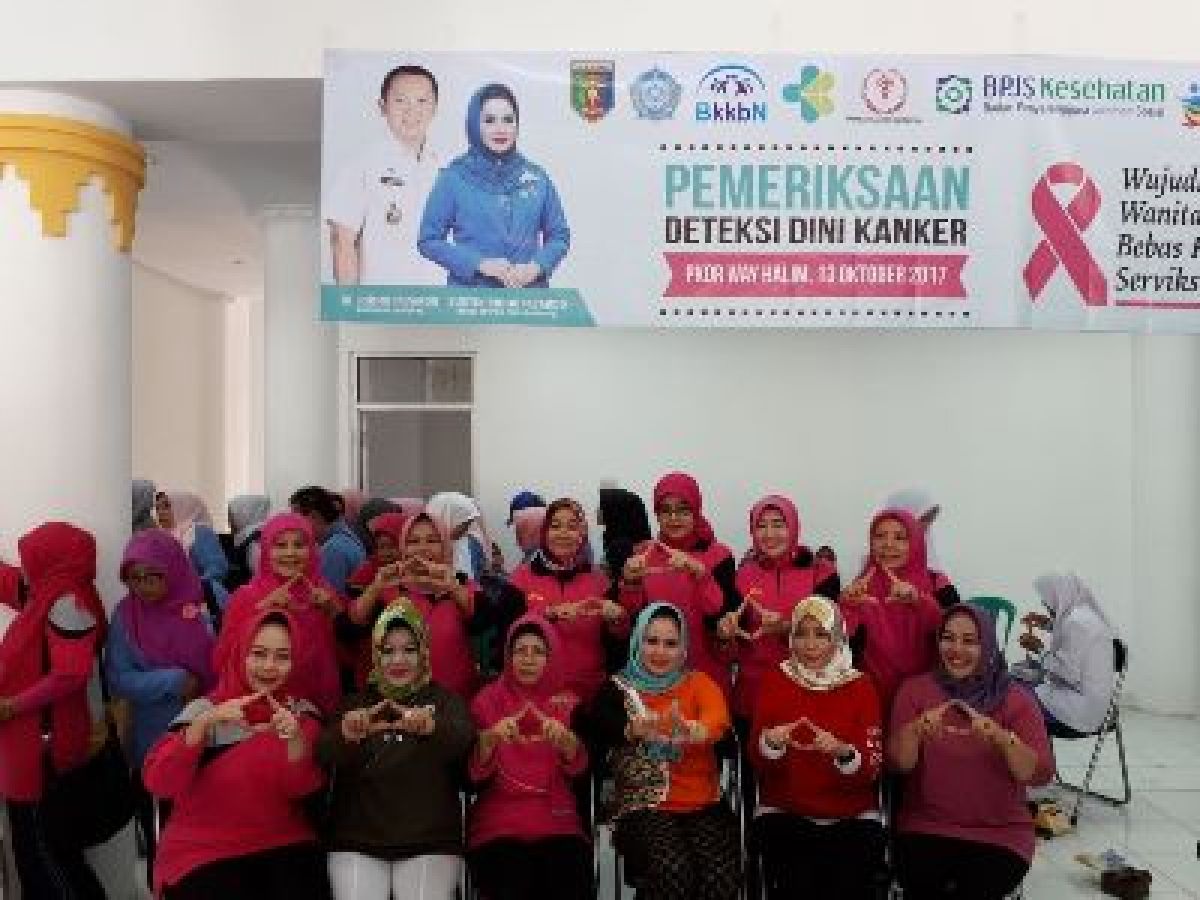 Bulan Deteksi Dini Kanker Serviks dan Kanker Payudara Provinsi Lampung Tahun 2017'